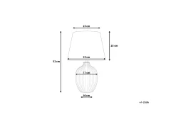 Fergus Bordlampe 33 cm