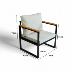 Hagebenk & Hagesofa-Feylan Hagesofa 70 cm Beige