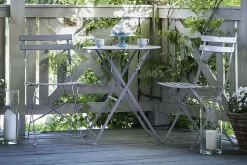 Cafesett|Balkonggrupper-Fiori Balkongsett 52 cm Grey