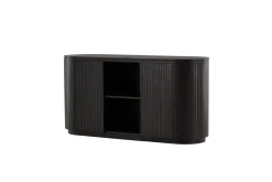 VIND Sideboard & Skjenker-Fjällbacka Skjenk 160x48 cm Svart