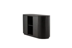 VIND Sideboard & Skjenker-Fjällbacka Skjenk 160x48 cm Svart