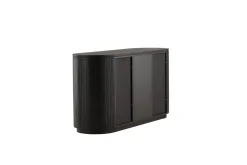 VIND Sideboard & Skjenker-Fjällbacka Skjenk 160x48 cm Svart