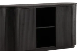 VIND Sideboard & Skjenker-Fjällbacka Skjenk 160x48 cm Svart