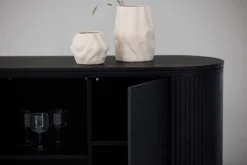 VIND Sideboard & Skjenker-Fjällbacka Skjenk 160x48 cm Svart
