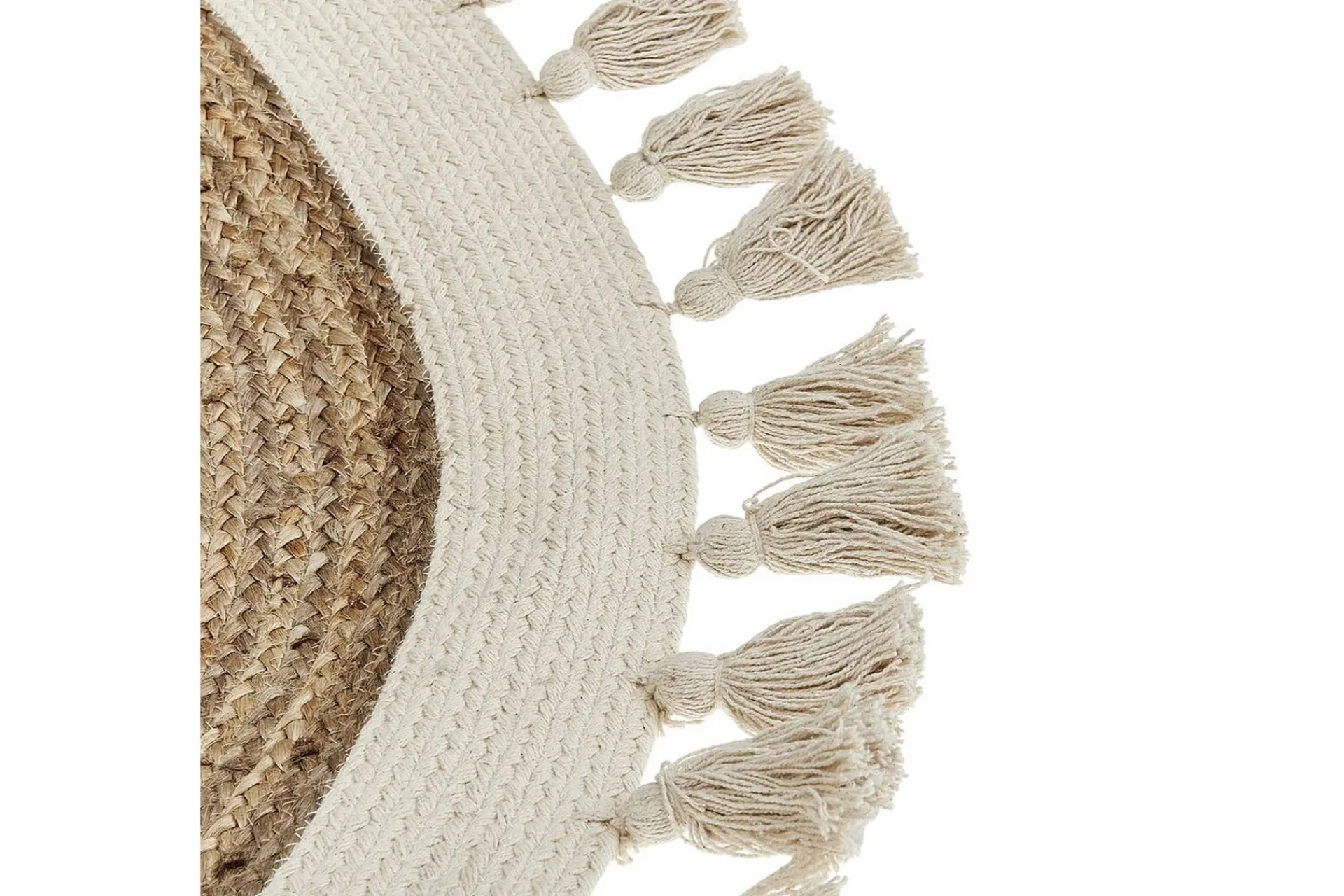 Flatvevde Tepper-Flatvevd Samsun Beige,Hvit