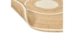 Flatvevde Tepper-Flatvevet Halfeli Beige,Hvit
