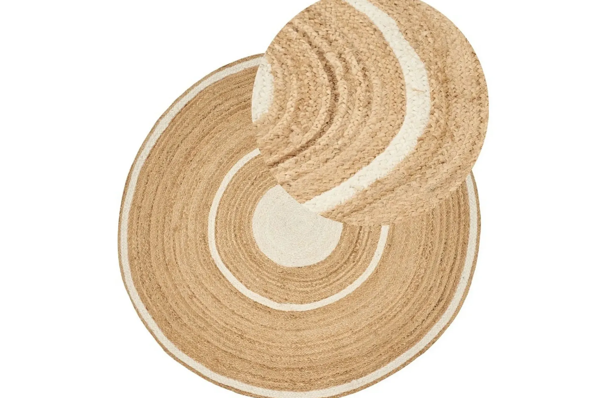 Flatvevde Tepper-Flatvevet Halfeli Beige,Hvit