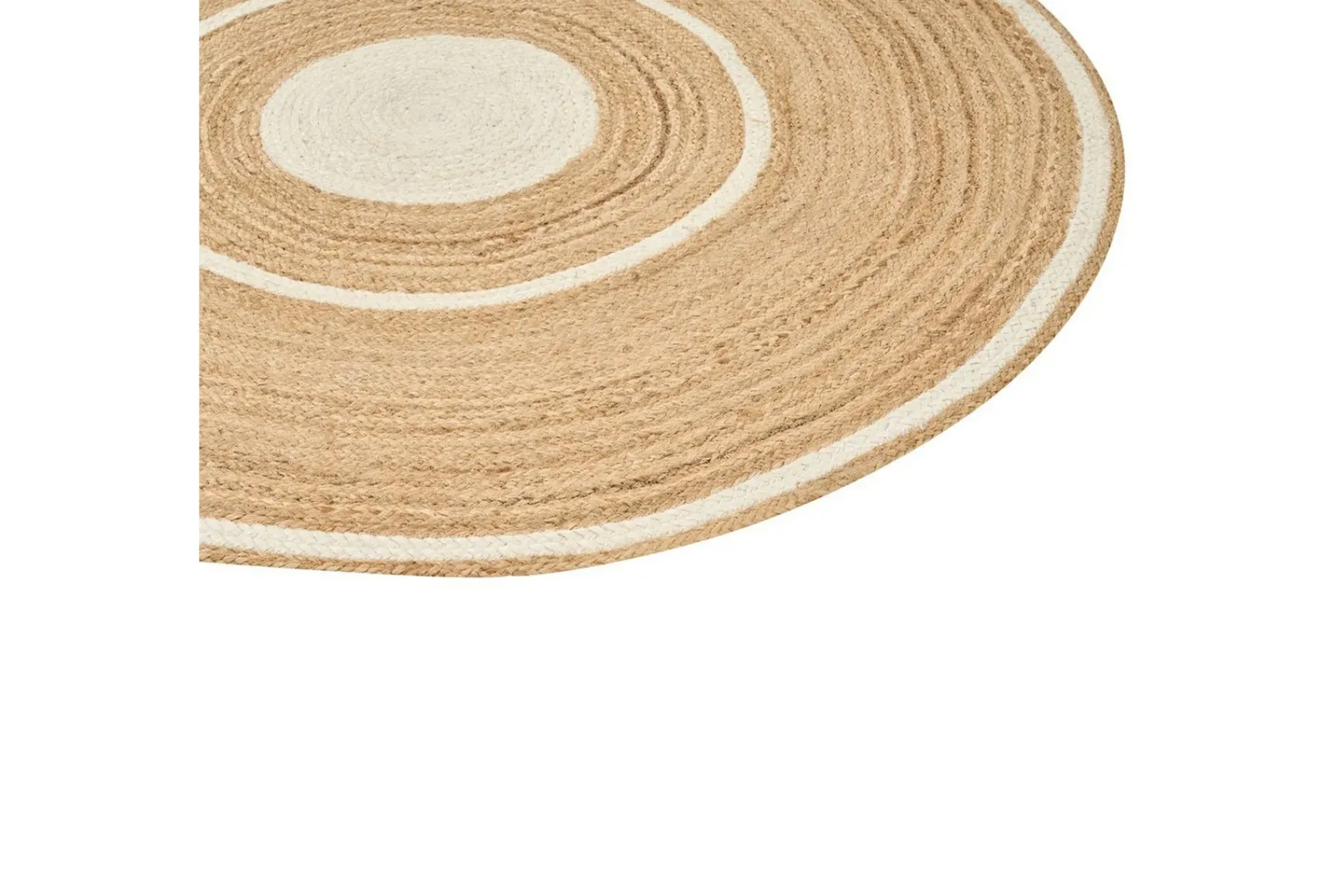 Flatvevde Tepper-Flatvevet Halfeli Beige,Hvit