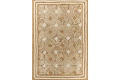 Flatvevde Tepper-Flatvevet Mengen Beige
