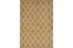 Flatvevde Tepper-Flatvevet Mermer Beige