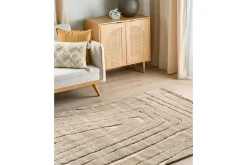 Flatvevde Tepper-Flatvevet Sazoo Beige