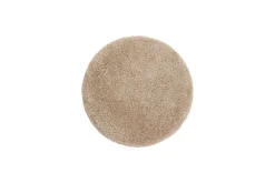 KM Home Moderne Tepper-Floki Ryematte 240 cm Rund Natur