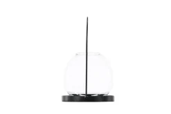 Venture Home Lysestaker Og Lykter|Stearinlys-Flora Lyslykt 14x14 cm Svart