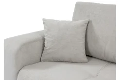 Sofa Med Sjeselong-Flo Sovesofa med Sjeselong 3-seter Svart
