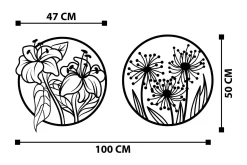 Flowers Veggdekor