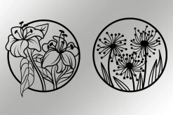 Flowers Veggdekor
