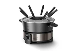 Black+Decker Gryter & Kasseroller-Fonduegryte 2L Sølv