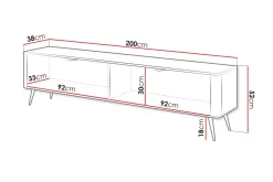 Forba TV-benk 200 cm