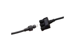 Lampeledning & Lampeoppheng-Forlengelseskabel Heissner Smart Light med Grenkontakt 2-polet for Hvit Belysning 10 m