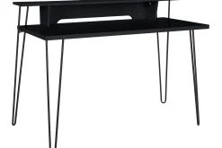 Kontorbord-Fornellas Skrivebord 115 cm Svart