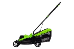 Kompostkvern|Gressklipper-Fornorth Batteridrevet Gressklipper Gh1000E, 20V med Batteri og Lader Svart/Grønn