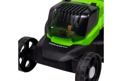 Kompostkvern|Gressklipper-Fornorth Batteridrevet Gressklipper Gh1000E, 20V med Batteri og Lader Svart/Grønn
