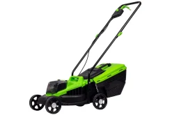 Kompostkvern|Gressklipper-Fornorth Batteridrevet Gressklipper Gh1000E, 20V med Batteri og Lader Svart/Grønn