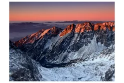 Tapeter-Fototapet Beautiful Sunrise In The Rocky Mountains 200x154