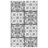 Fototapet Black Ornament 50x1000