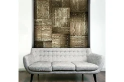 Tapeter-Fototapet Brass Mosaic 50x1000