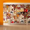 Tapeter-Fototapet Collage Banksy 50x1000