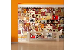 Tapeter-Fototapet Collage Banksy 50x1000