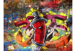 Tapeter-Fototapet Graffiti Monster 350x270