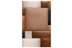 Tapeter-Fototapet Leather Blocks 50x1000