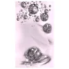 Tapeter-Fototapet Pink Jewels 50x1000