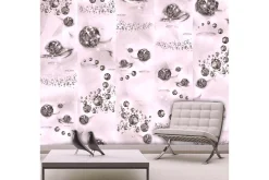 Tapeter-Fototapet Pink Jewels 50x1000