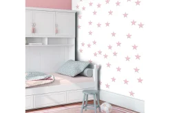 Tapeter-Fototapet Pink Stars 50x1000