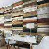 Fototapet Rainbow-Colored Wood Tones 50x1000