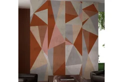 Tapeter-Fototapet Triangles Composition 50x1000