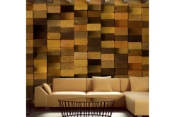 Tapeter-Fototapet Wooden Wall 50x1000