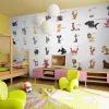 Tapeter-Fototapet XXL Learning By playing Animals 550x270