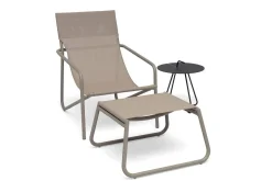 Hillerstorp Balkongstoler|Balkongmøbler-Fotpall Sandholma Beige