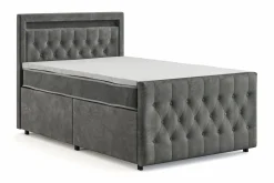 Cloud47 Franco Light komplett sengesett med oppbevaring LED-belysning 120x200 cm