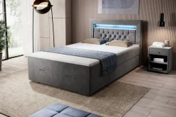 Cloud47 Kontinentalsenger|Seng Med Oppbevaring-Franco Sengepakke 120x200 med Oppbevaring Grey