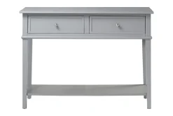Dorel Home Gangbord|Avlastningsbord-Franklin Konsollbord 104 cm Grå Grey