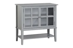 Dorel Home Oppbevaringsskap|Skap-Franklin Oppbevaringsskap 80x40 cm Grå Grey