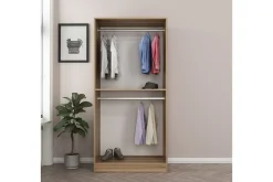 Garderober & Garderobesystem-Fruitland Garderobe 90 cm Eik