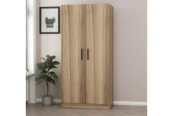 Garderober & Garderobesystem-Fruitland Garderobe 90 cm Eik