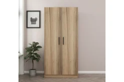 Garderober & Garderobesystem-Fruitland Garderobe 90 cm Eik