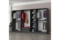 Garderober & Garderobesystem-Fruitland Garderobe 315 cm Antracit